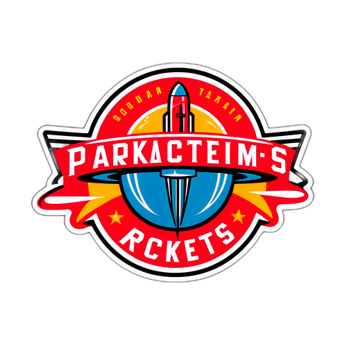 Houston Rockets Retro Sticker