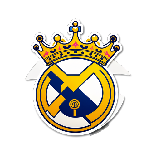 Stiker Real Madrid Berkerajaan