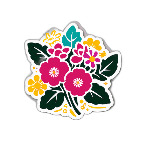 武庫川女子大学の花とシンボルのデザイン