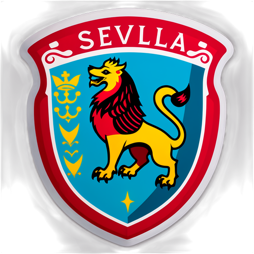 Aderente moderno do escudo do Sevilla FC