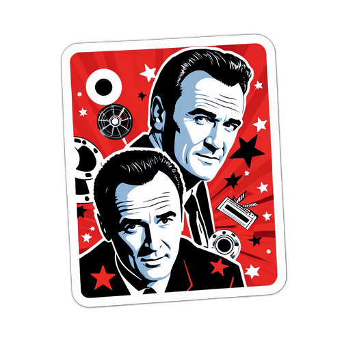 Julian McMahon Motiv Sticker