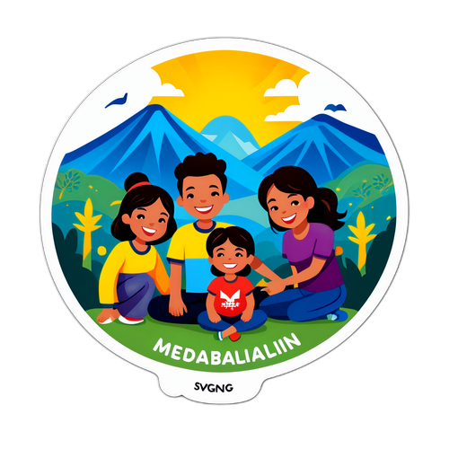 Familia Disfrutando en Medellín