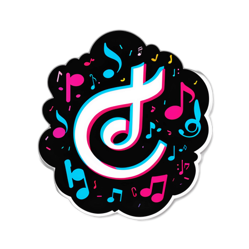 ट्रेंडी टिक टोक स्टिकर