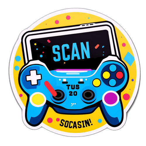 Stiker Permainan Interaktif "SSCASN.BKN.GO.ID 2025 - Apakah Kamu Siap?"
