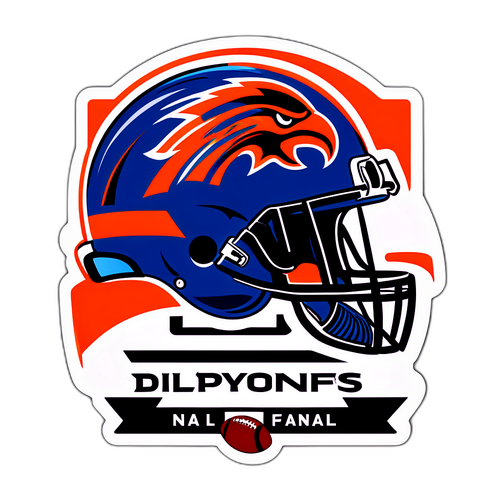 Aufregende Grafik der NFL Playoff-Finals