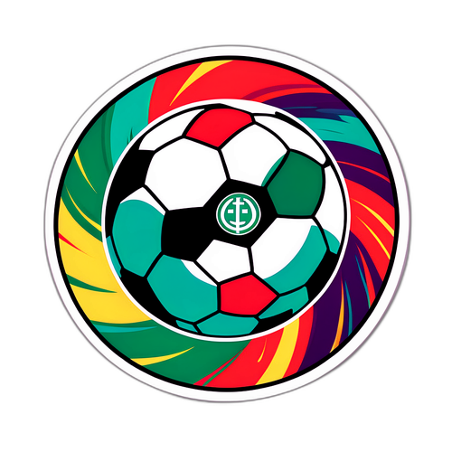 Vibrant Soccer Ball Design