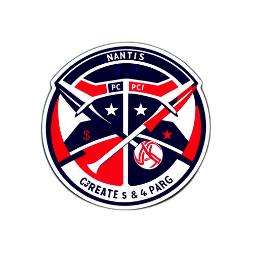 Rivaliteit tussen Nantes en PSG Sticker