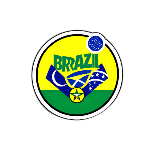 Adesivo Representando os Jogos do Brasil