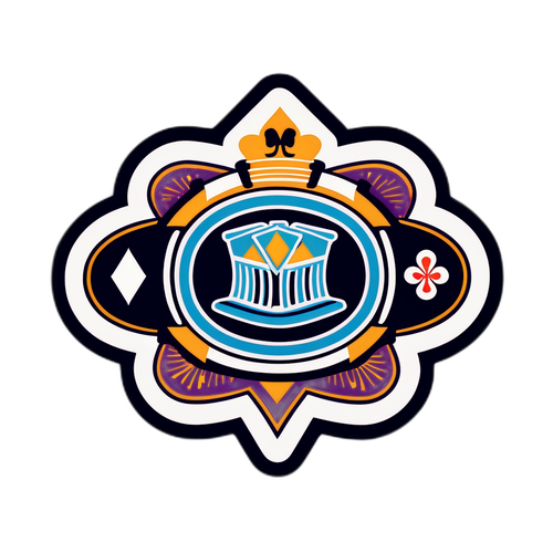 Casino Royale -teemainen tarra