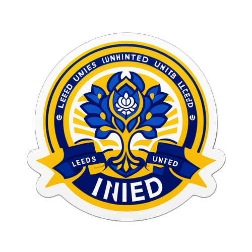 Sticker wa Leeds United