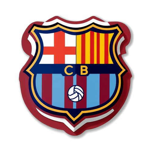 Rekaan Stiker Barcelona