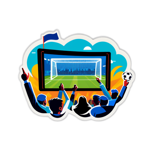 Sticker Energetik Liga Inggeris