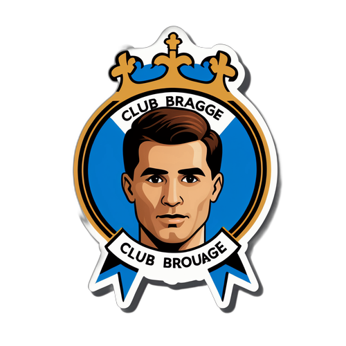 Nhà vô địch Club Brugge với biểu tượng lịch sử