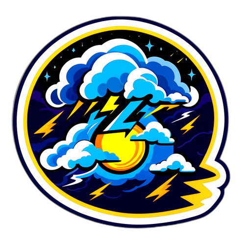 Stormy Sky Rivalry Sticker