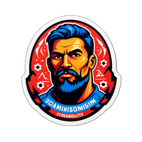 Sticker créatif sur le masculinisme