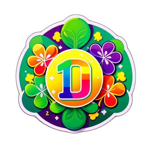 Adesivo Vibrante do Lotofácil