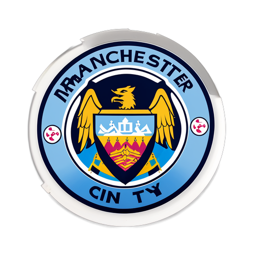 Premier League Logo met Manchester City