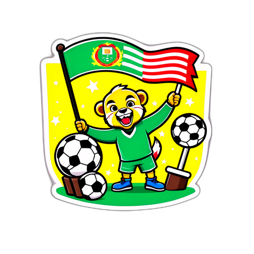 Sticker Melaka FC yang Ceria
