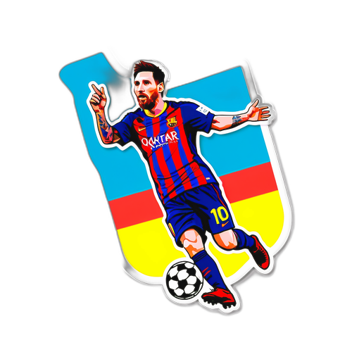 Messi'nin İkonik Gol Anı Tasarımı