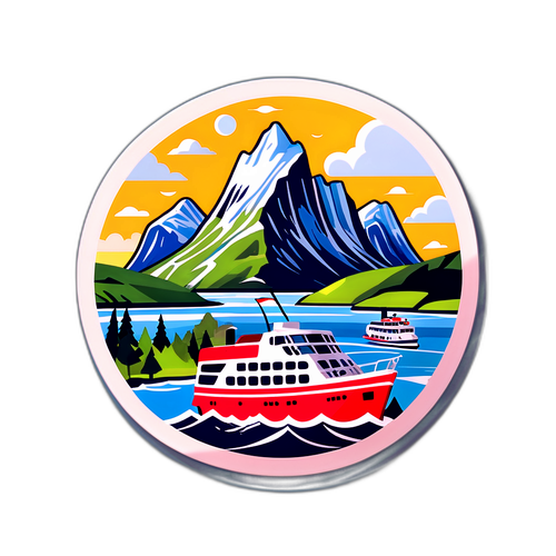 Reise i Norge: TV2 Temasticker