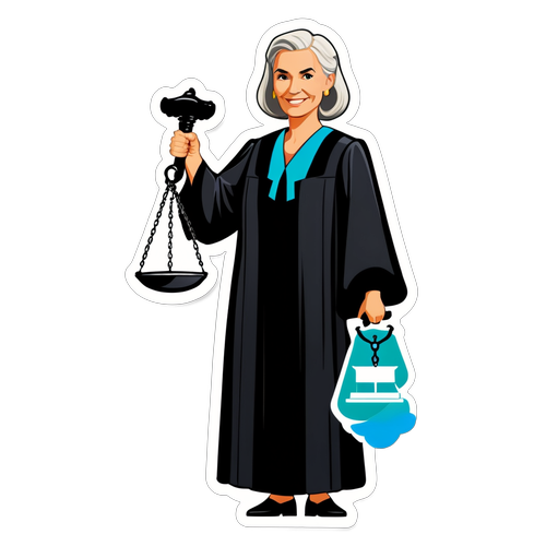 Justice Personified: The Must-Have Sticker of Judge Aileen Cannon That Speaks Volumes!