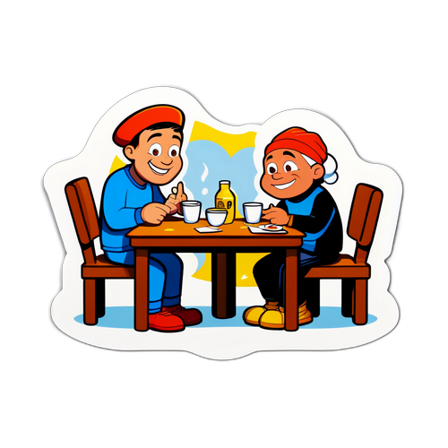 Humoristisk fortolkning af 'Nak og Æd'