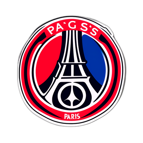 מדבקת PSG אופנתית