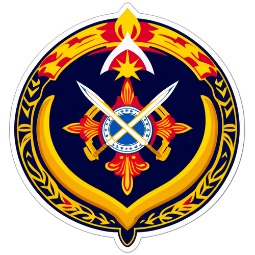 Autocollant militaire représentant la Lance du Sud