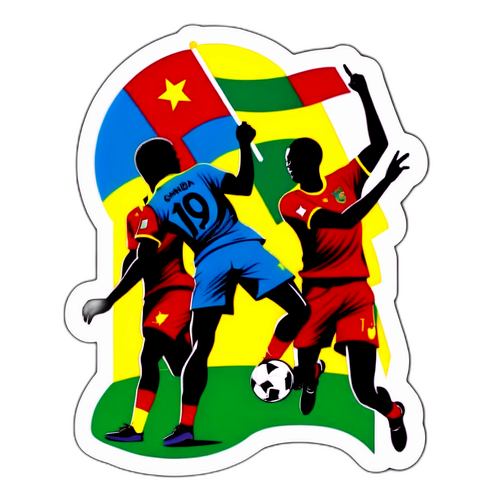 Mchoro wa Wachezaji wa Cameroon na Uganda