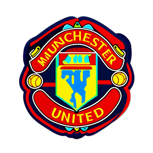 Leburkan Semangat! Sticker 'Mu' Manchester United yang Menawan!