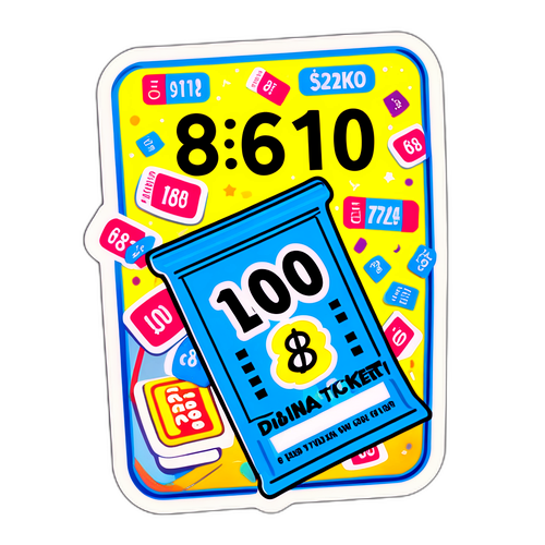 Quina 6810 - Bilhete de Loteria