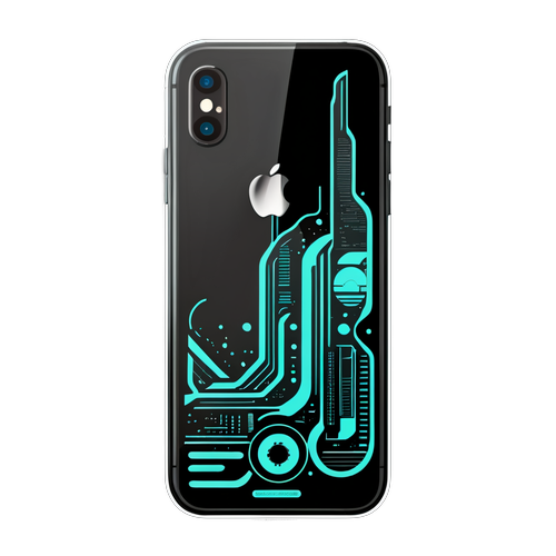 Futuristikong Sticker para sa iPhone 16e