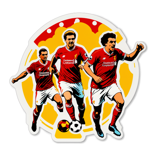 Cuộc Chiến Kinh Điển: Sticker Retro Bóng Đá Liverpool & MU Gợi Nhớ Những Kỷ Niệm Đầy Nhiệt Huyết!