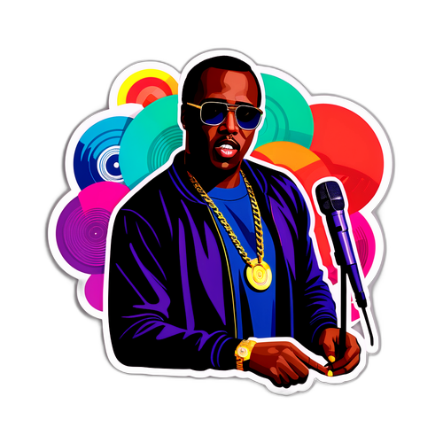 Sean Combs in Studio