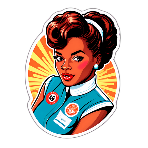 Ilustração Retrô de Letícia Spiller