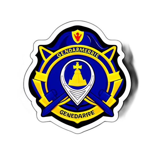 Gendarmerie Logo Sticker