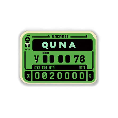 Adesivo Quina 6734 - Ingressos Luminosos