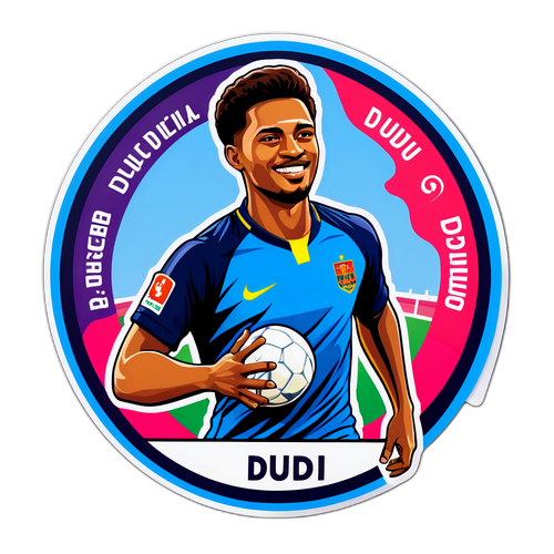 Adesivo Dudu - Símbolo de Carreira