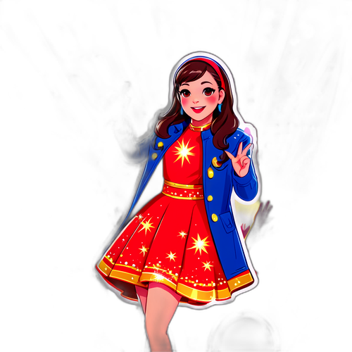 Leony auf der Bühne