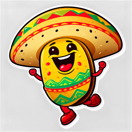 Feel the Fiesta: Meet the Dancing Taco that Will Brighten Your Day!