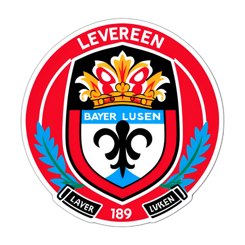 Nhãn dán đội bóng Bayer Leverkusen