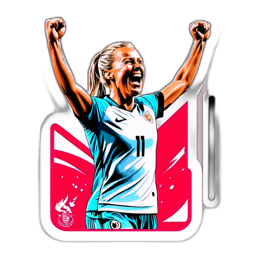 Rikke Iversen Fejrer Mål