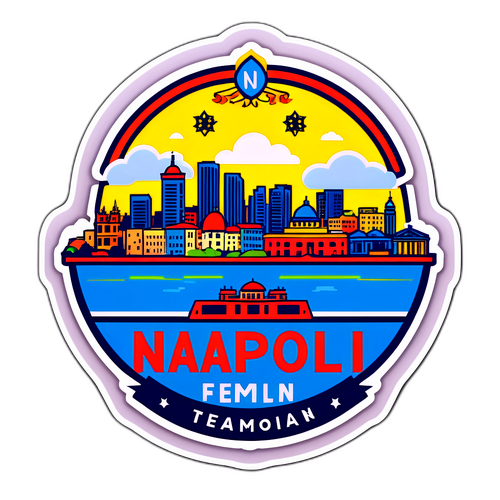 Sticker tematic Napoli