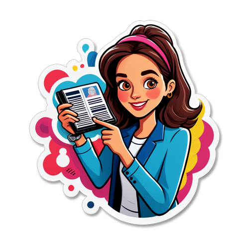 Sticker Giocoso di Francesca Barra