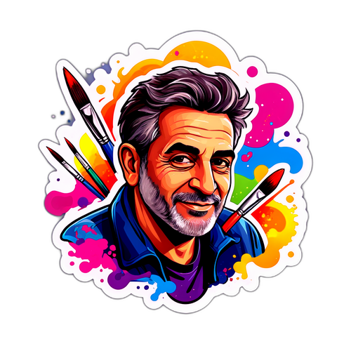 מדבקת נועם בתן - מסע האמנותי שלו