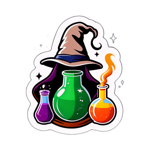 Harry Potter Temalı Çıkartma Tasarımı