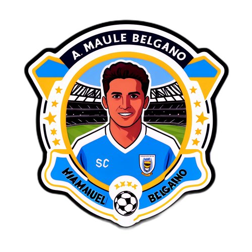 Sticker del Club Manuel Belgrano