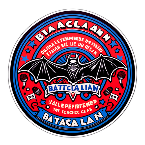 En nostalgisk klistermärke som hedrar Bataclans historia