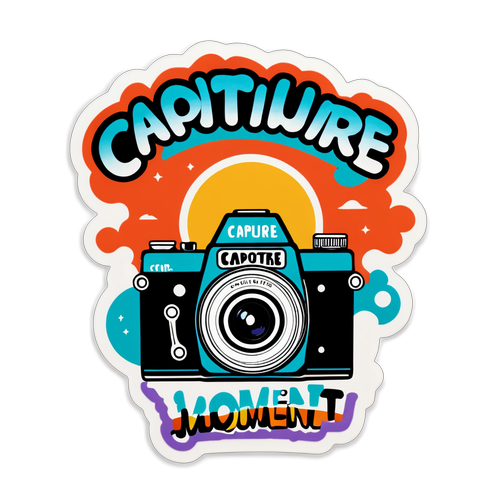 Vintage Camera Sticker