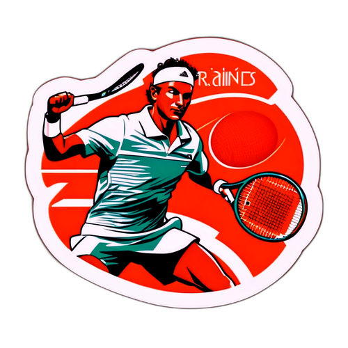 Stiker Roland Garros 2025